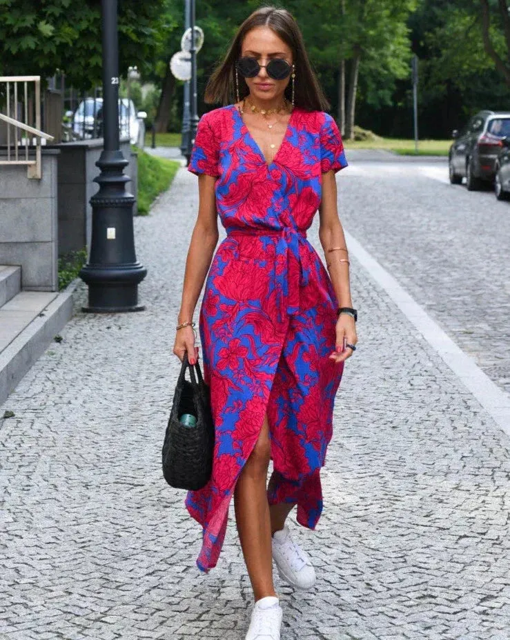 LINDA | Floral Summer Dress