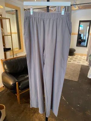 Linen Raw Hem Pant