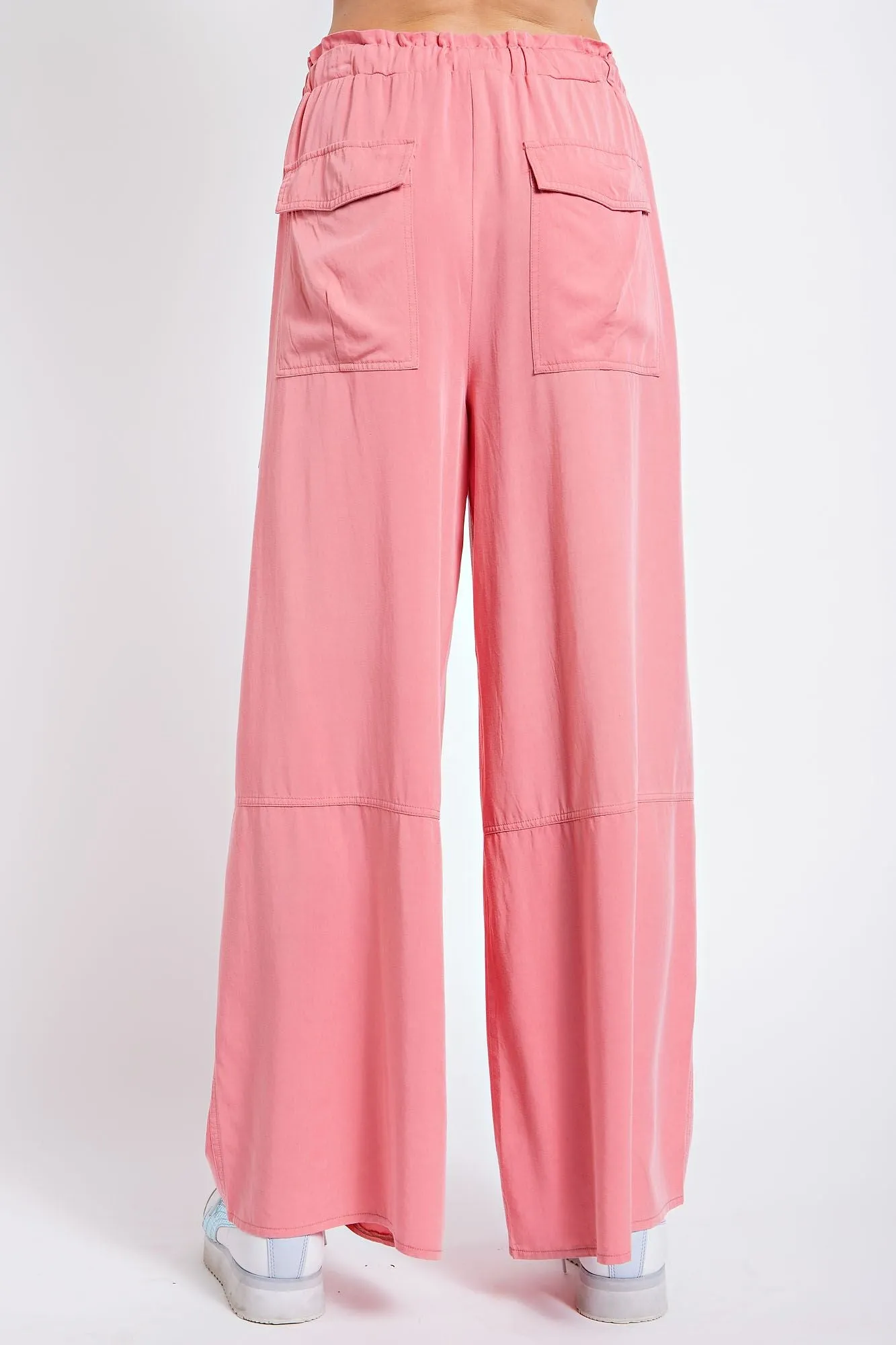 Lipstick Pink Cargo Pant