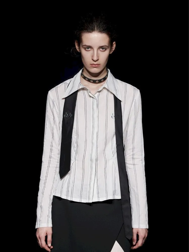 Long Sleeve Striped Shirt