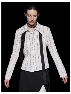 Long Sleeve Striped Shirt