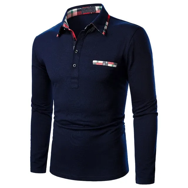 Long Sleeve Three Colour Casual Top