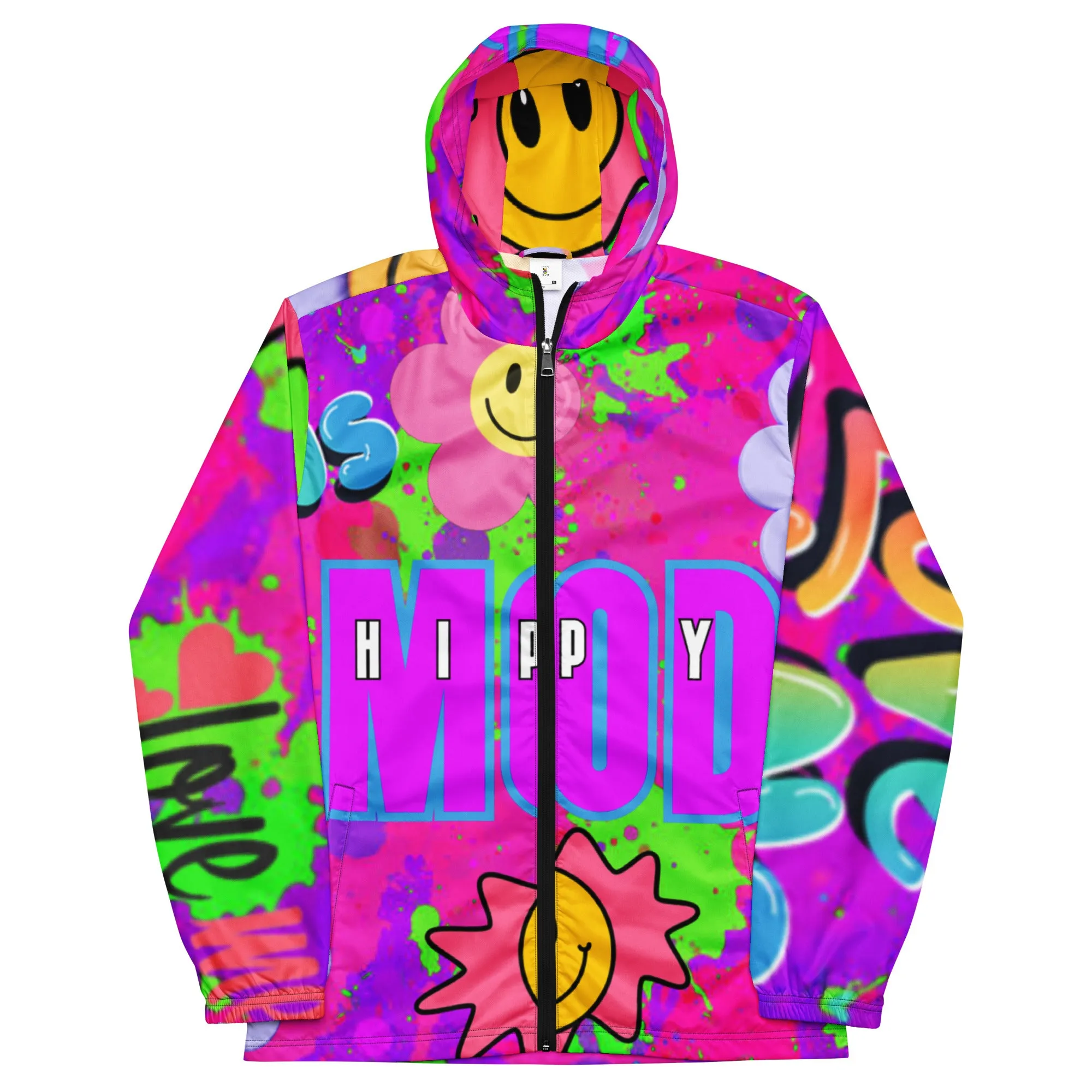 Love & Smiles Windbreaker Jacket