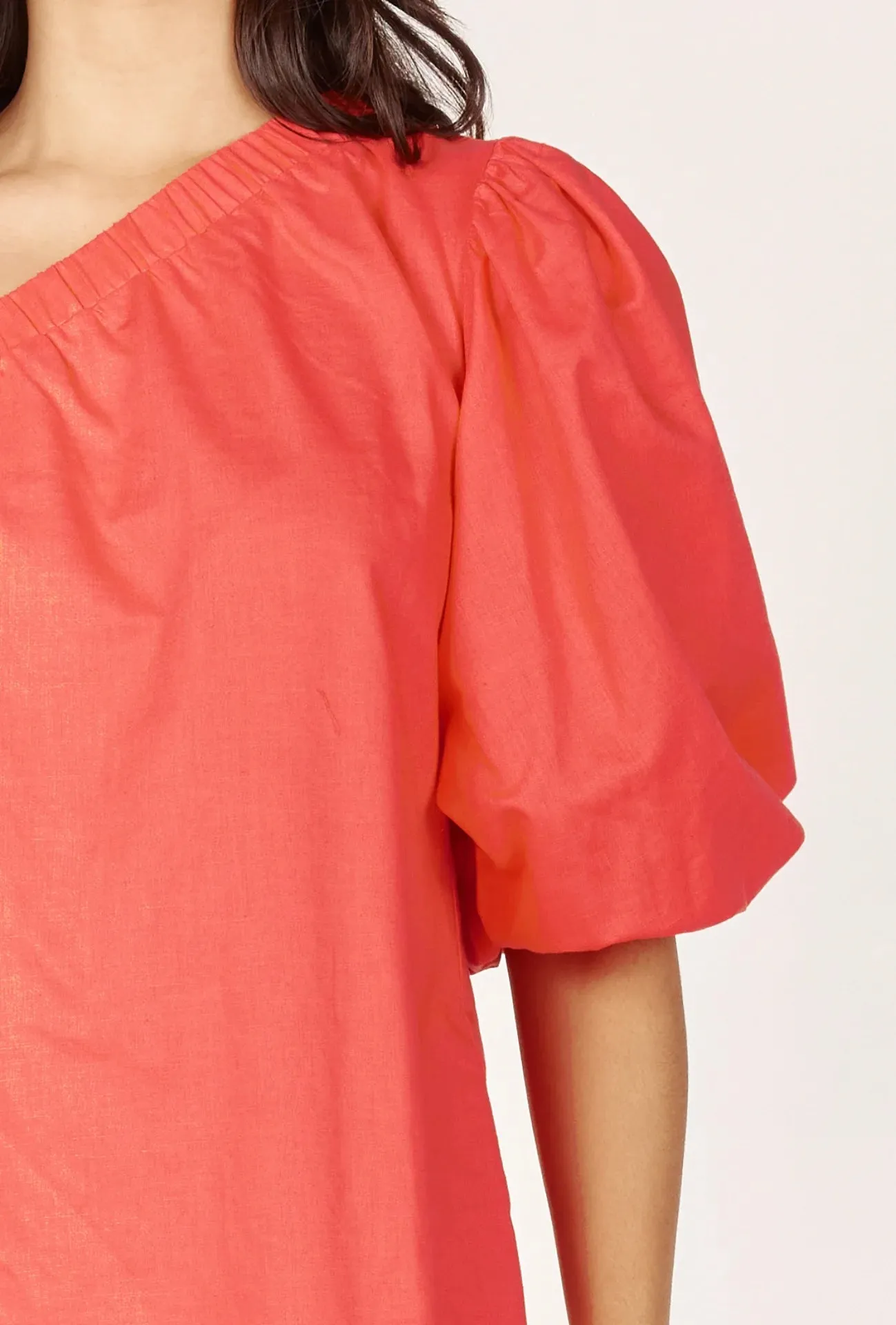 Lydia Mini Dress Coral