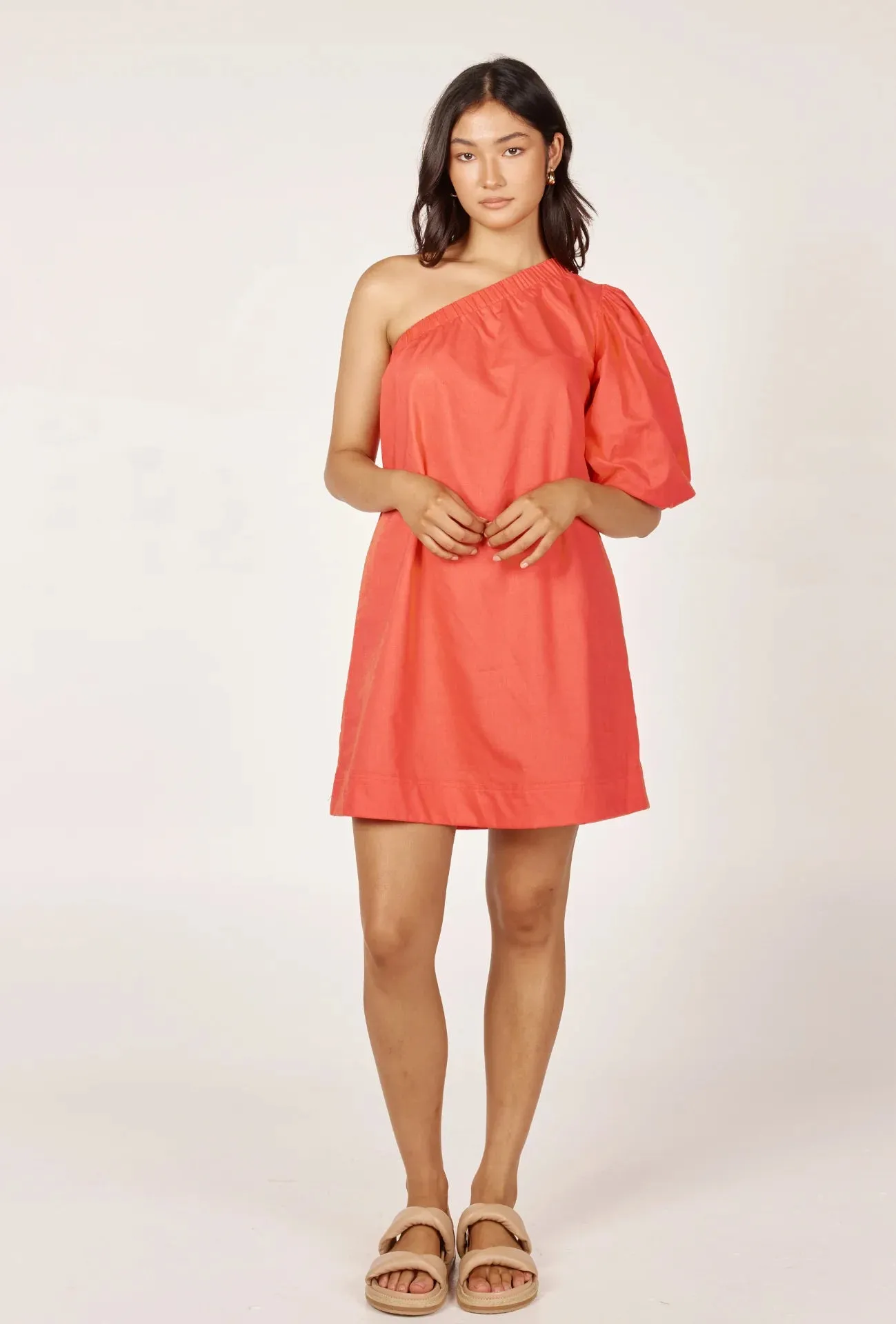 Lydia Mini Dress Coral