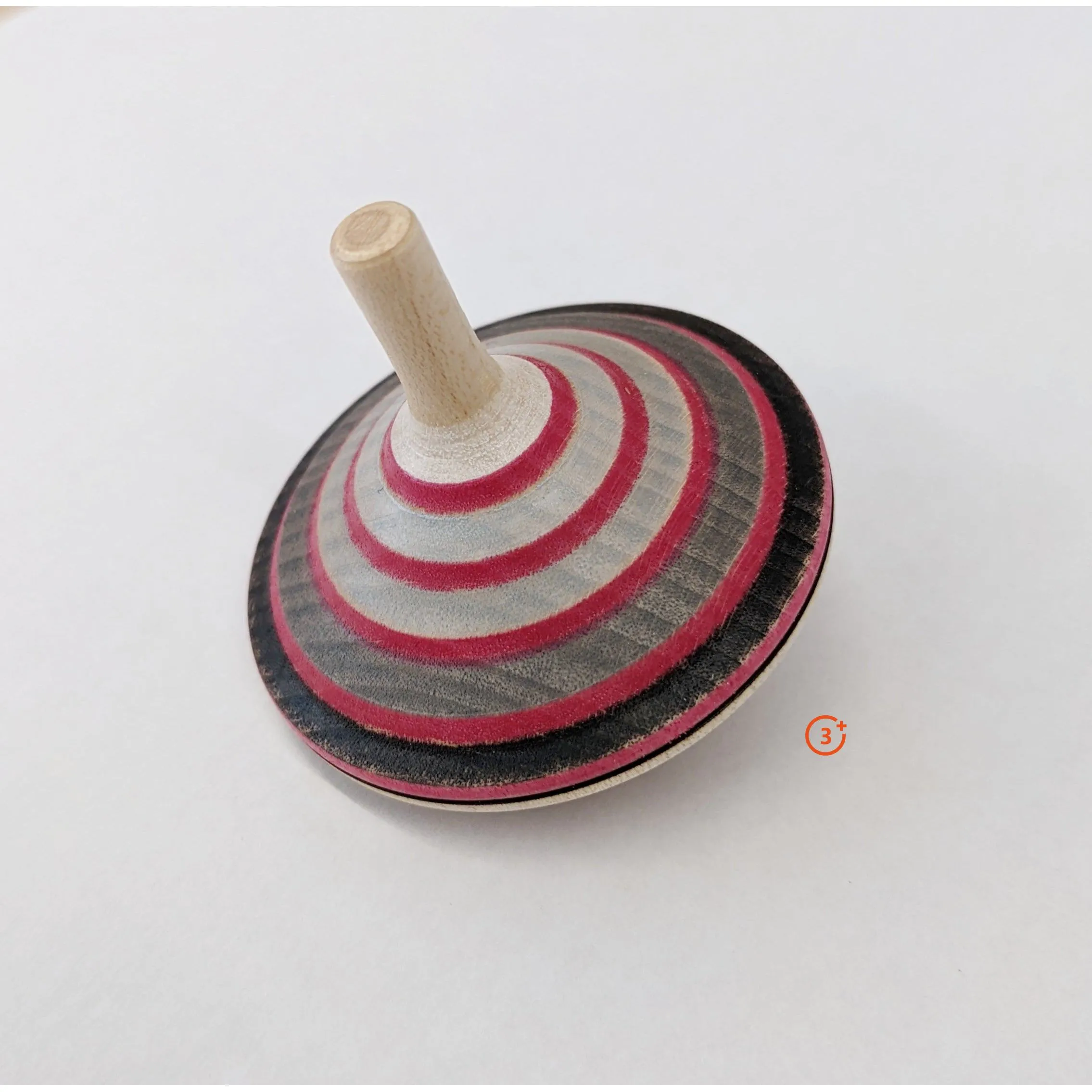 Mader Earl Grey Spinning Top - Dark Pink