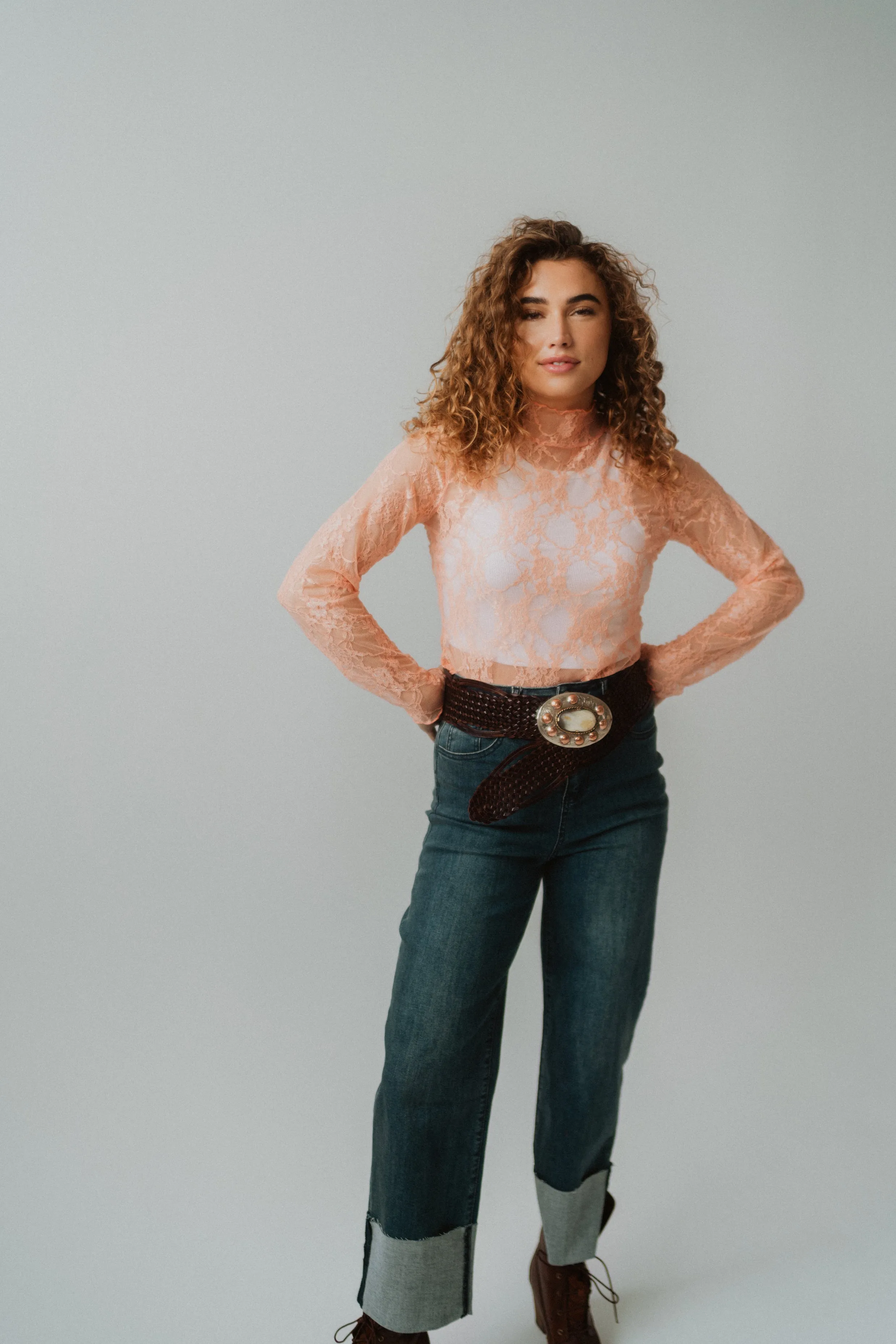 Mary Beth Lace Top | Extended Sizing