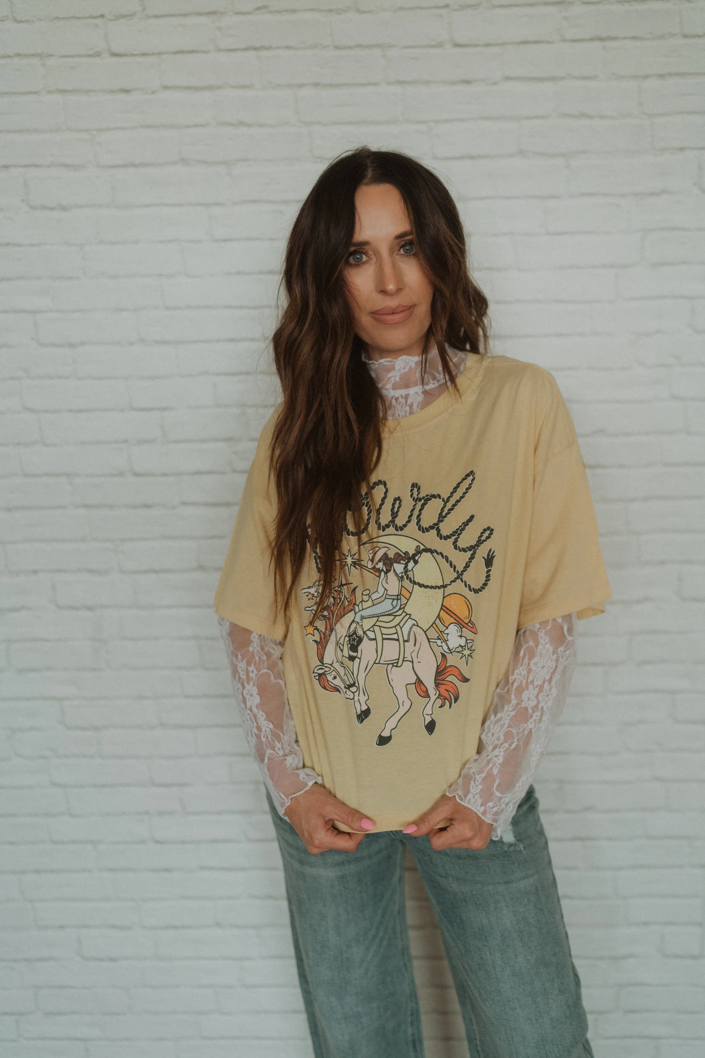 Mary Beth Lace Top | Extended Sizing