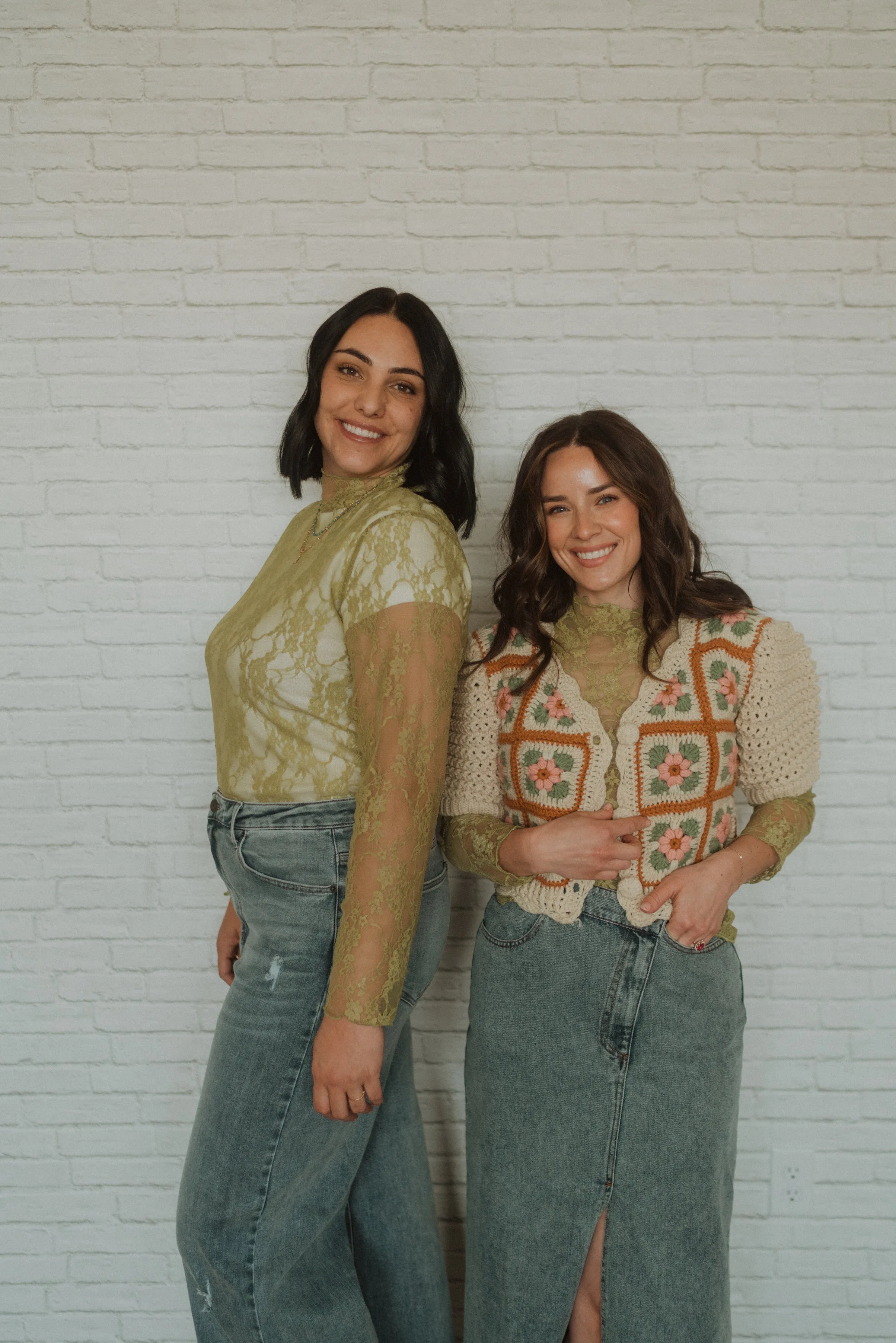 Mary Beth Lace Top | Extended Sizing
