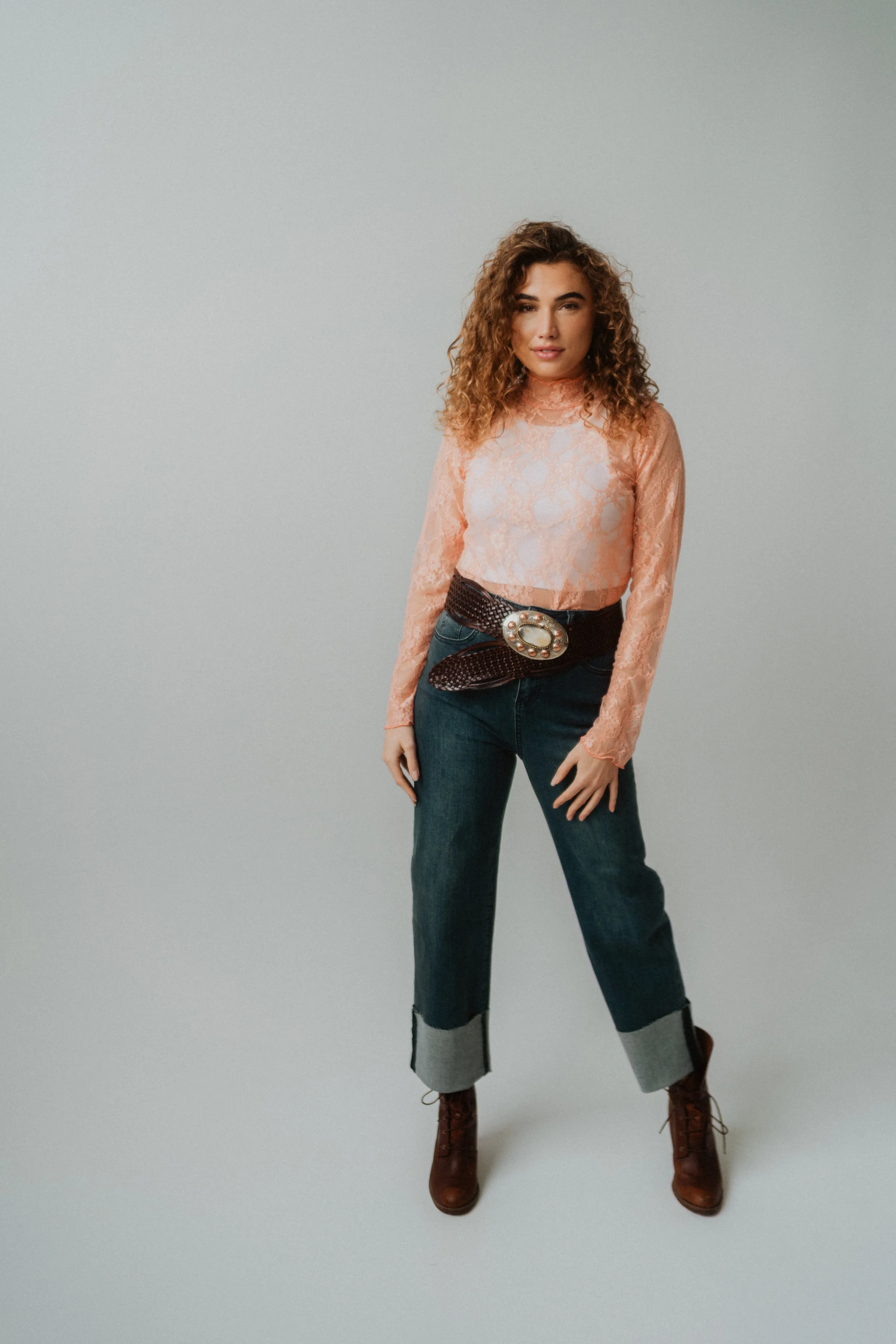 Mary Beth Lace Top | Extended Sizing