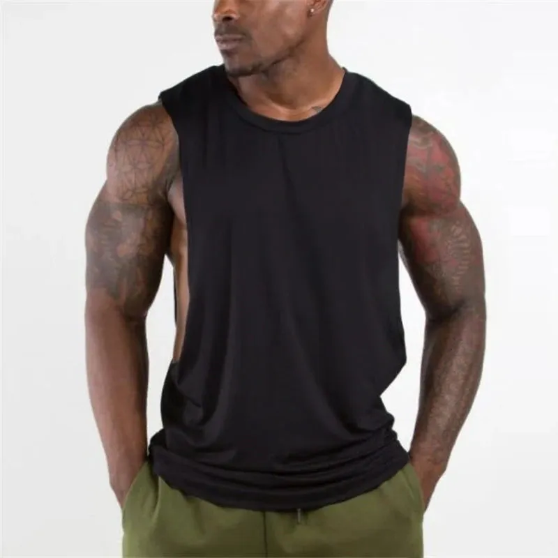Men Brand New Plain Tank Top