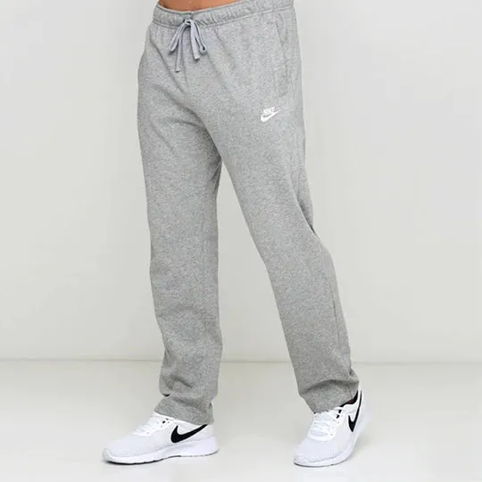 Men Nike Sportswear Club Fleece Joggers Grey Heather/White BV2766-063