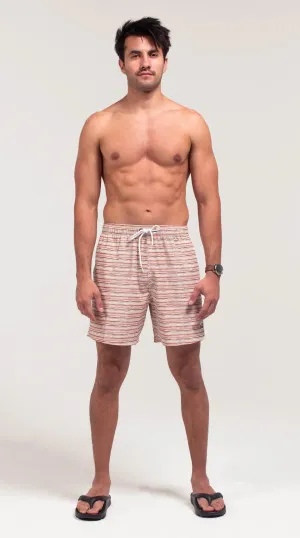 Men's Elastic Waist Boardshorts - Vortex