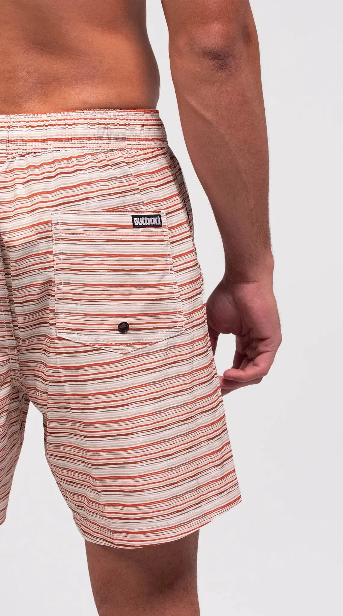 Men's Elastic Waist Boardshorts - Vortex