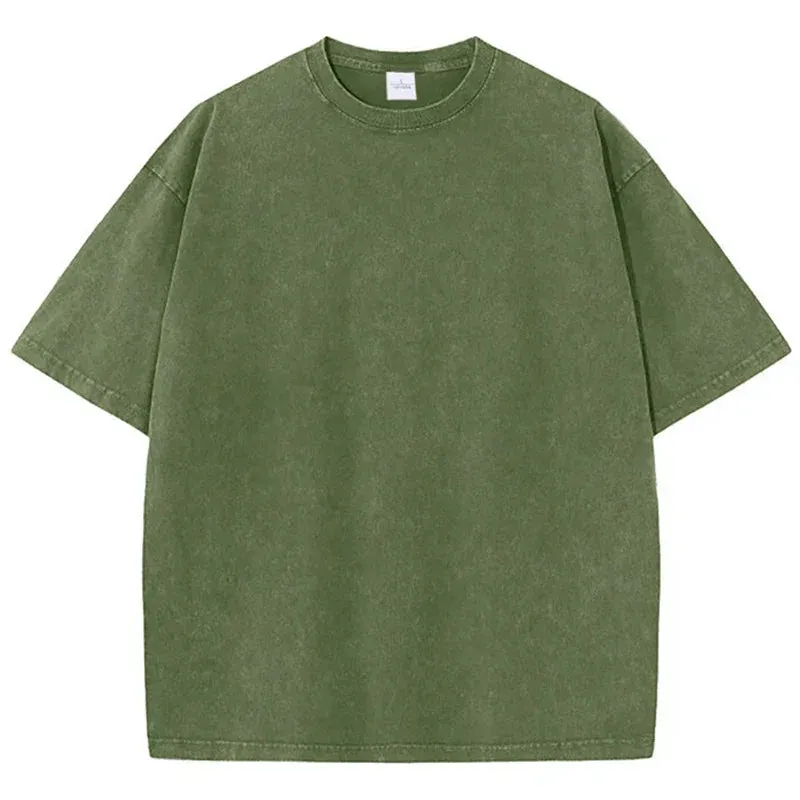 Men's Oversized Y2K Casual Cotton Tee