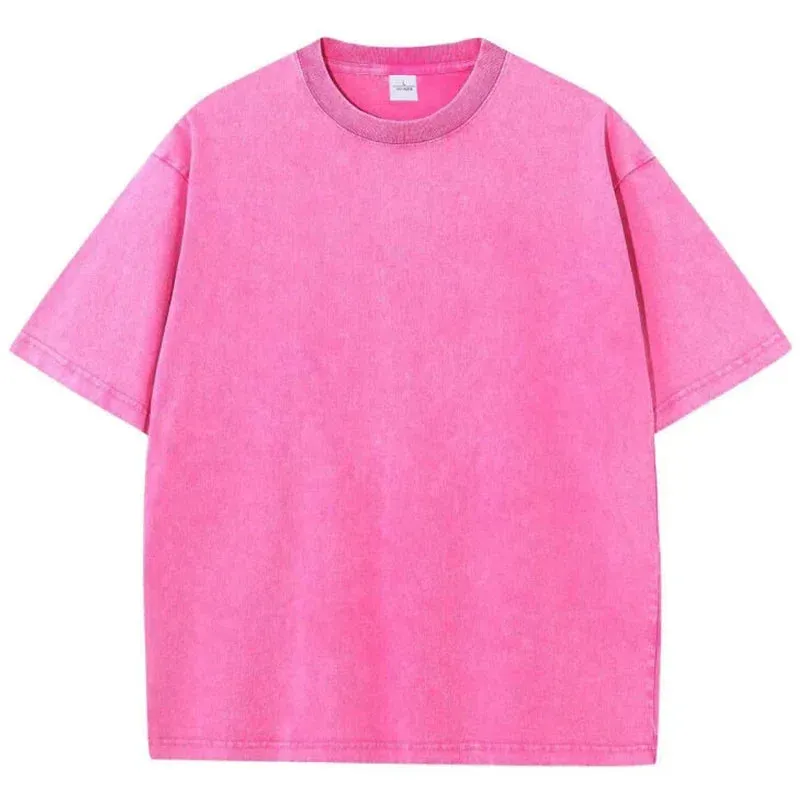 Men's Oversized Y2K Casual Cotton Tee