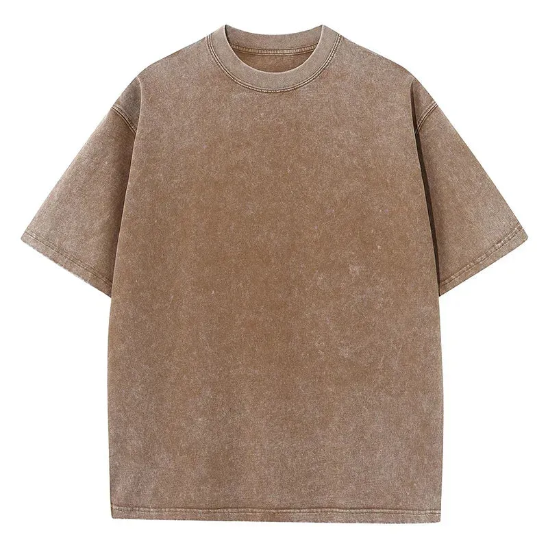 Men's Oversized Y2K Casual Cotton Tee