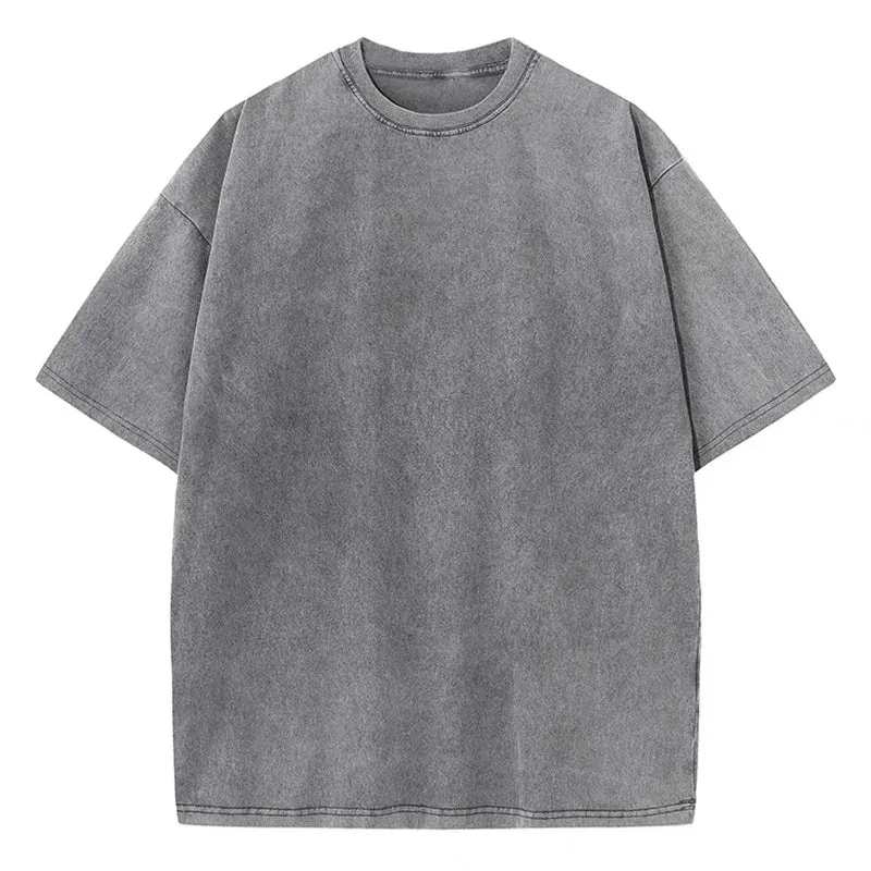Men's Oversized Y2K Casual Cotton Tee