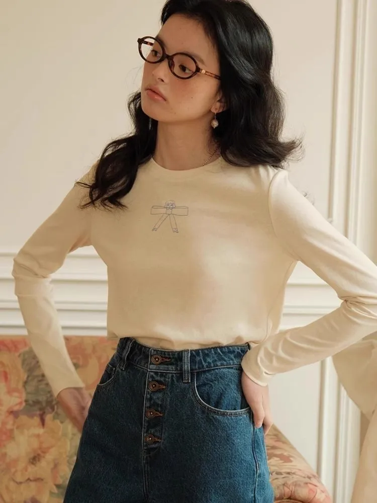 Mesh Long Sleeve Tee