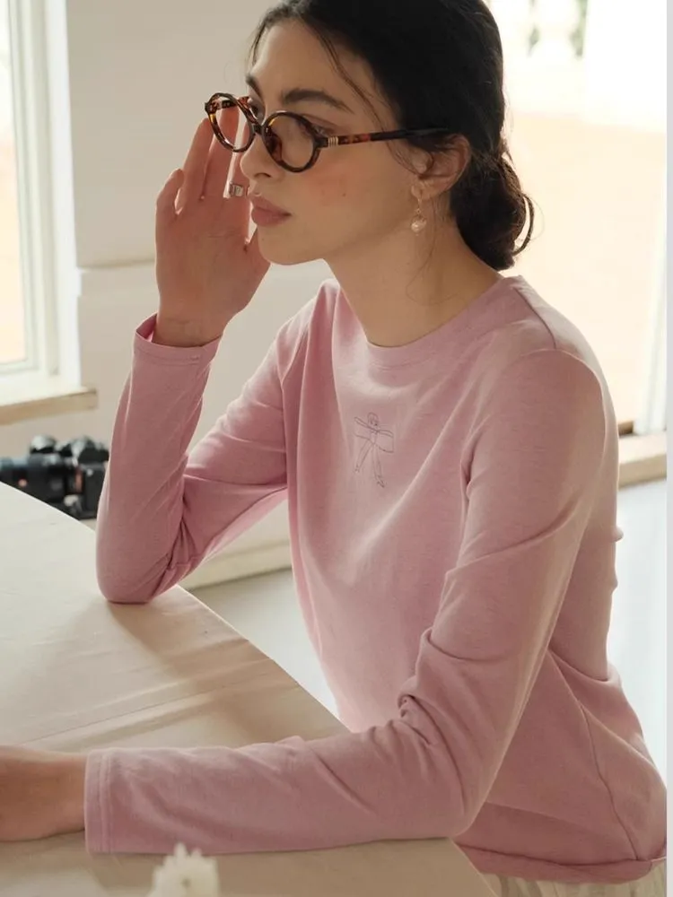 Mesh Long Sleeve Tee