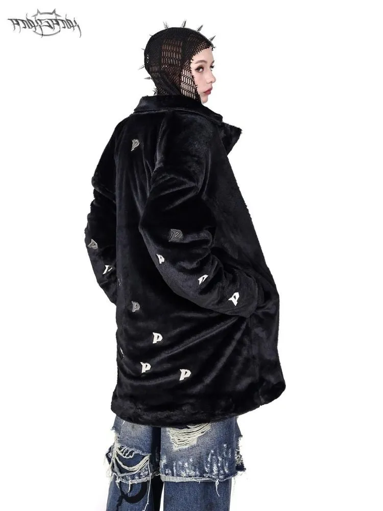 Mesh Patch Long Sleeve T