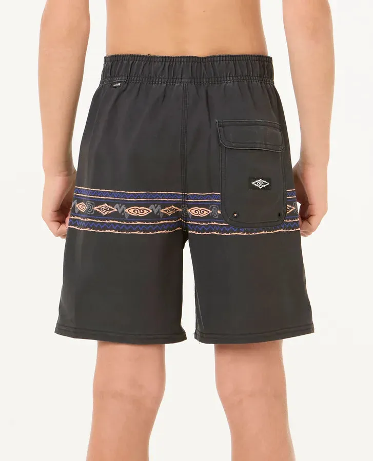Mirage Raw Energy Geo Boardshorts - Boys (8-16 years)