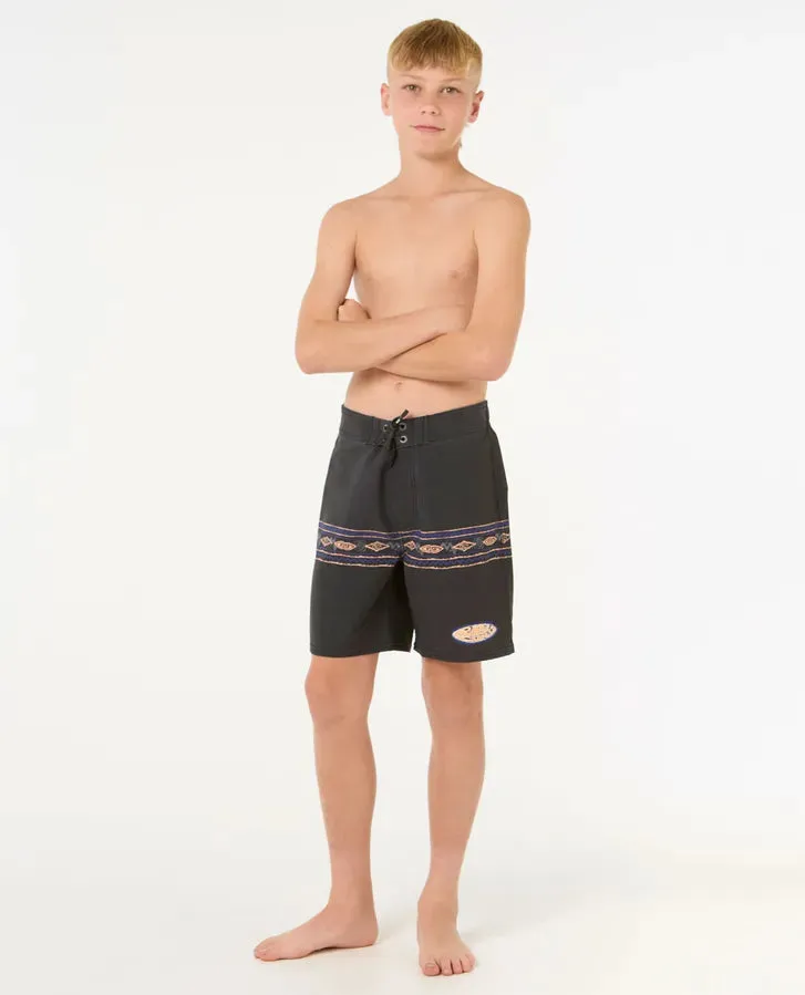 Mirage Raw Energy Geo Boardshorts - Boys (8-16 years)