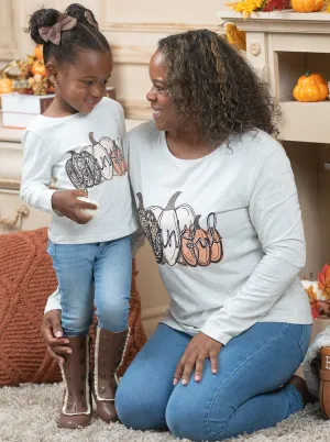 Mommy and Me Thankful Bunch Top