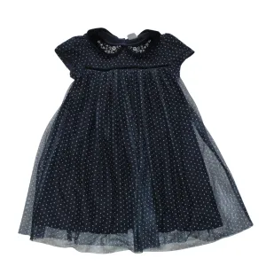 Navy Collared Dress