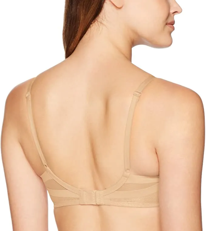 New with tags! CALVIN KLEIN Women's Sculpted Lightly Lined Wire free Bra in Bare, Sz XS!