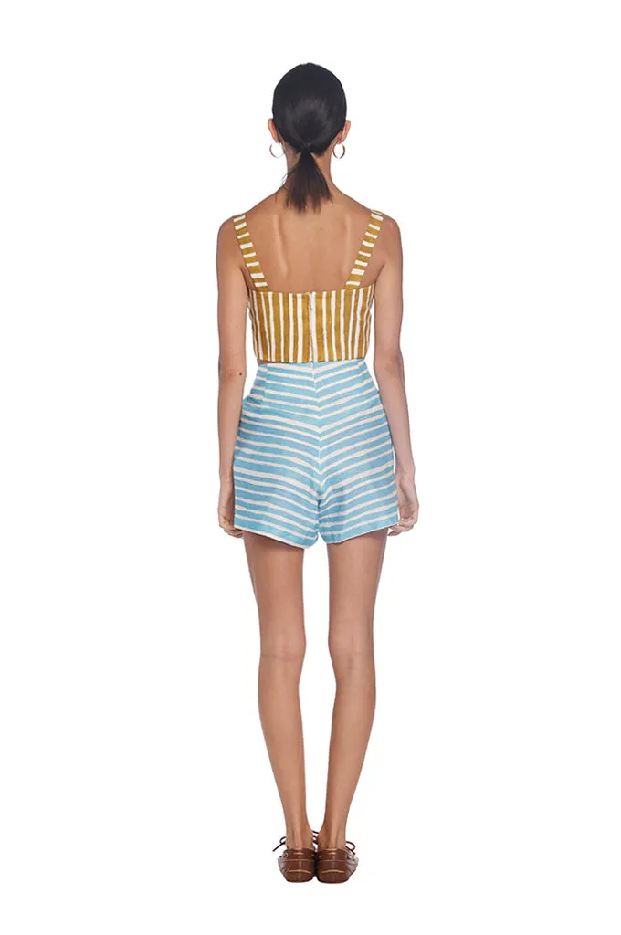 Olivia Striped Bustier