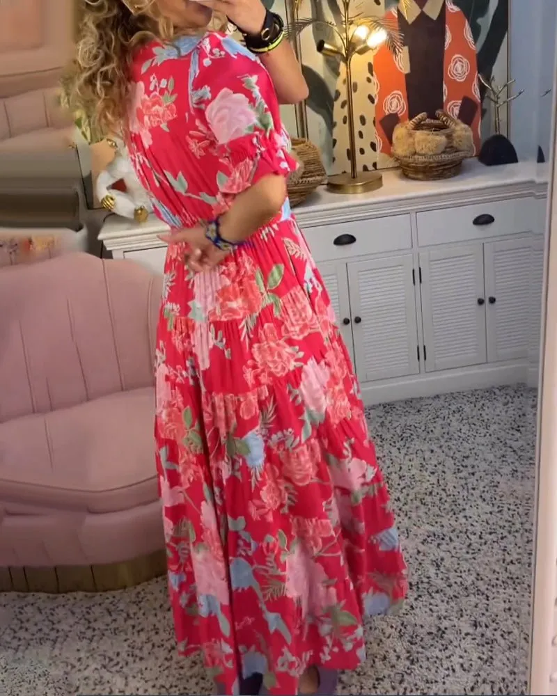 Opaline - Flounce Design Woman's Summer Dress