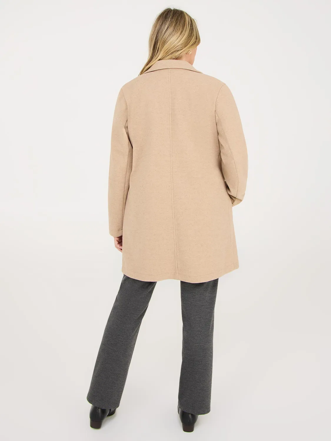 Open-Front Car Coat