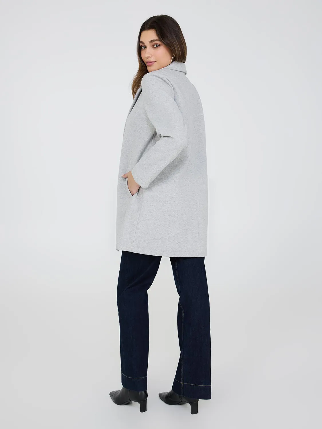 Open-Front Car Coat
