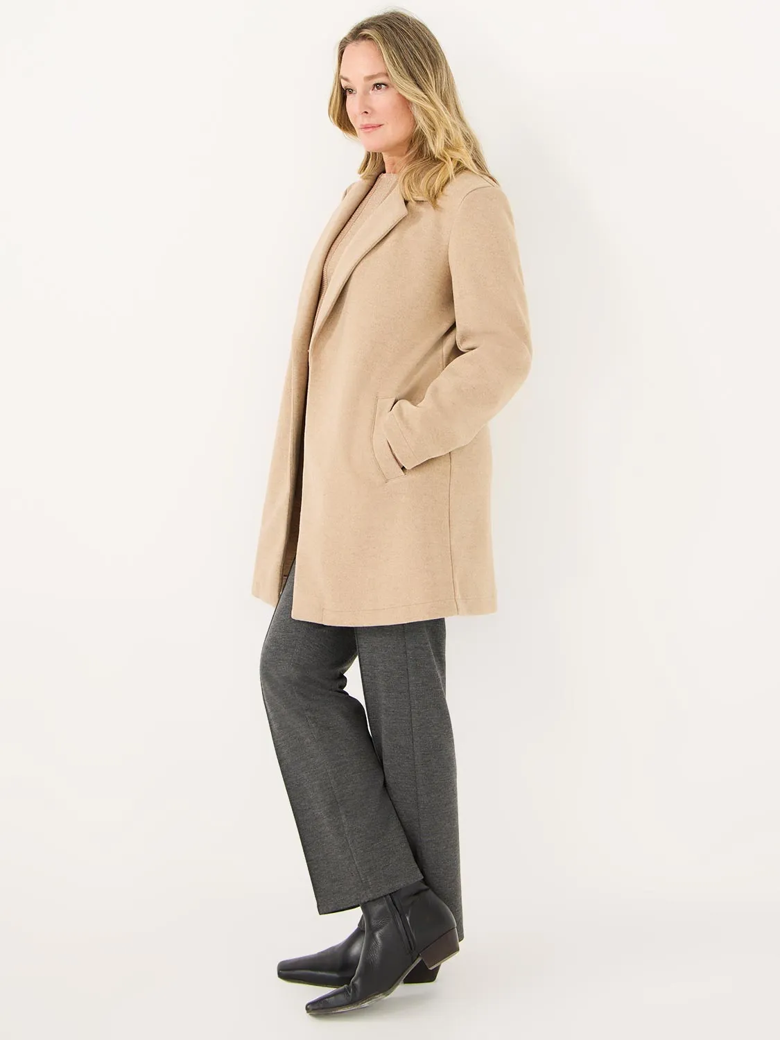 Open-Front Car Coat