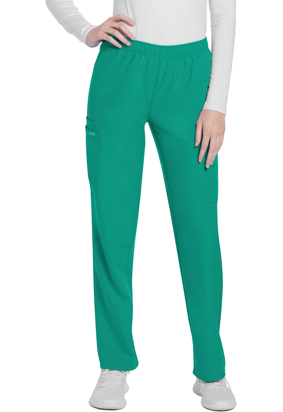 Originals Ultra CK281A Pull-on Slim Leg Cargo Pants Teal Blue