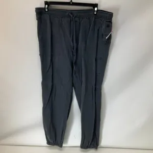 Pants Linen By Cloth & Stone In Grey, Size: M