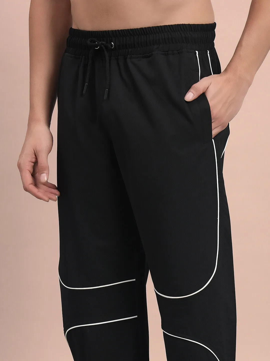 PARABOLIC PARACHUTE CARGO PANTS (BLACK)