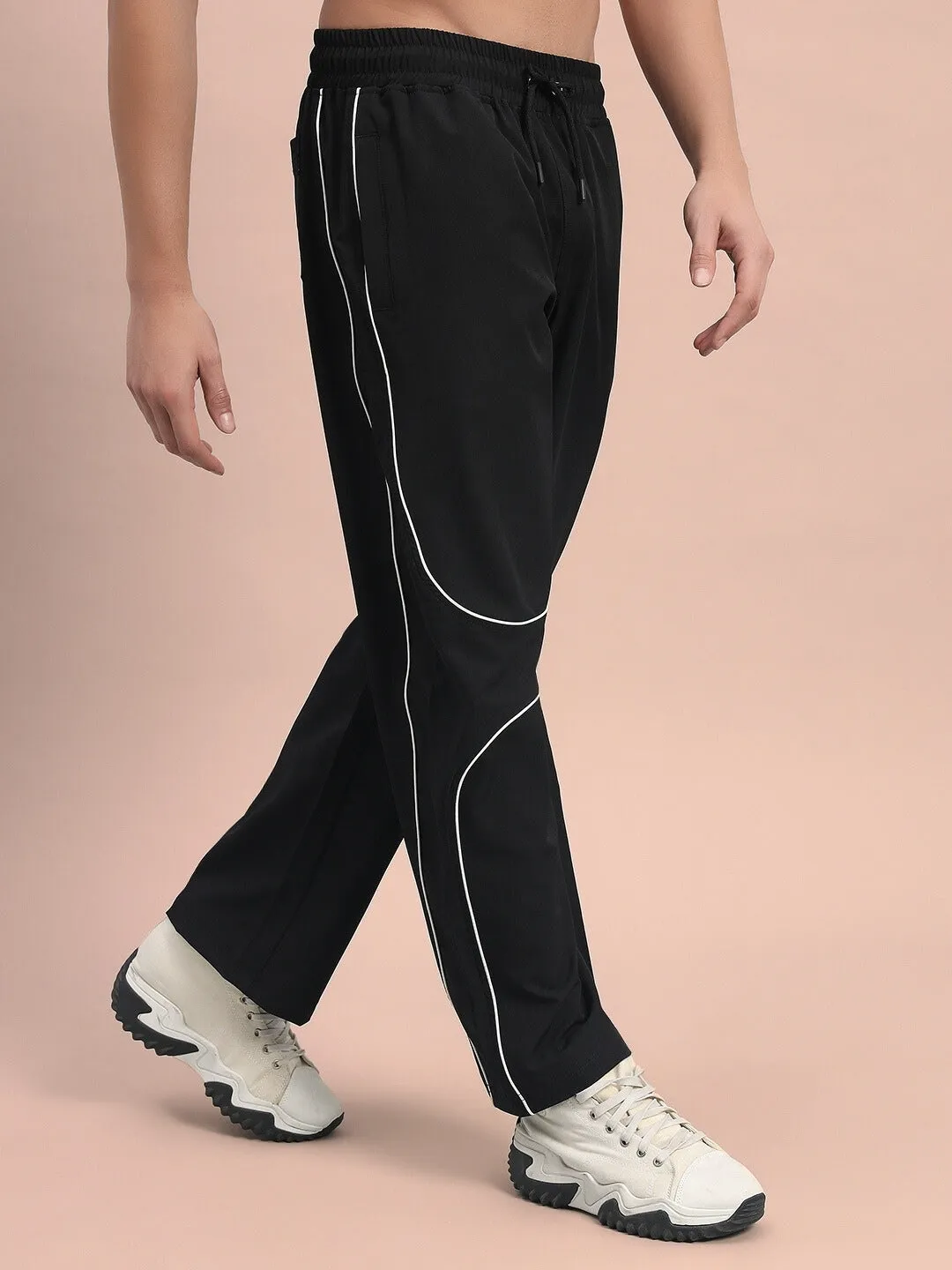 PARABOLIC PARACHUTE CARGO PANTS (BLACK)