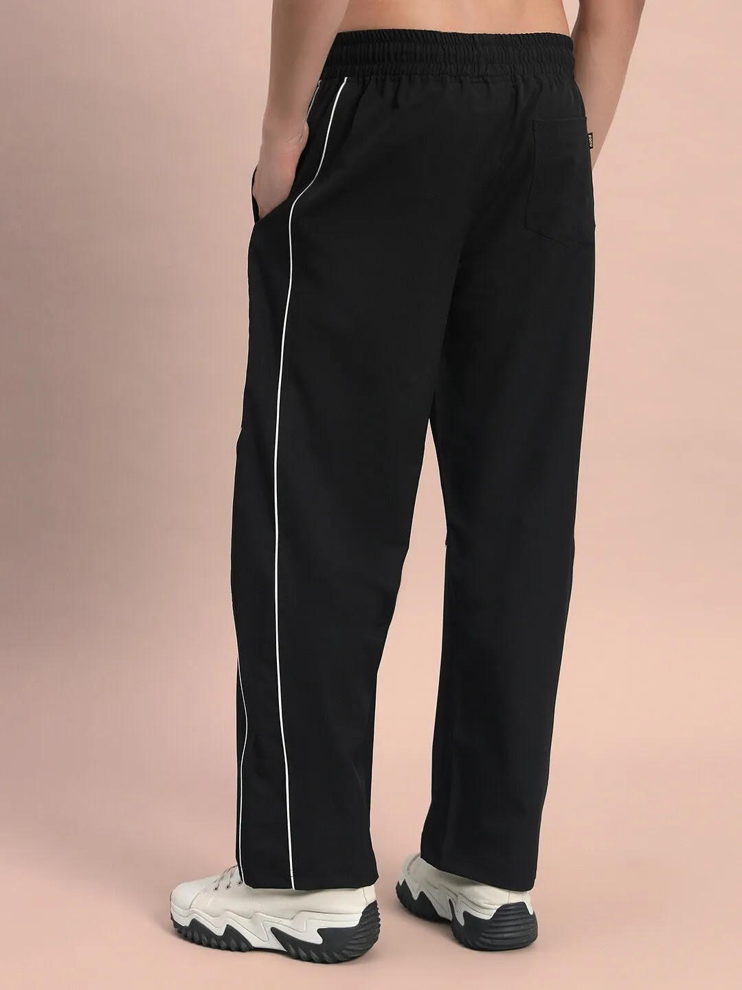 PARABOLIC PARACHUTE CARGO PANTS (BLACK)