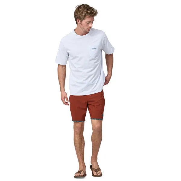 Patagonia - M's Hydropeak Scallop Boardshorts - 18 in. - Mangrove Red