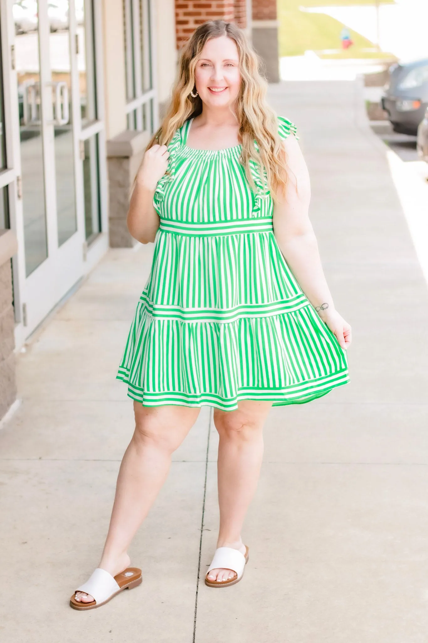 Perfect for the Summer Striped Dress