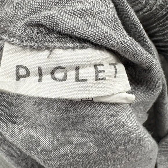 Piglet in Bed Linen Pajama pants Grey Size Medium