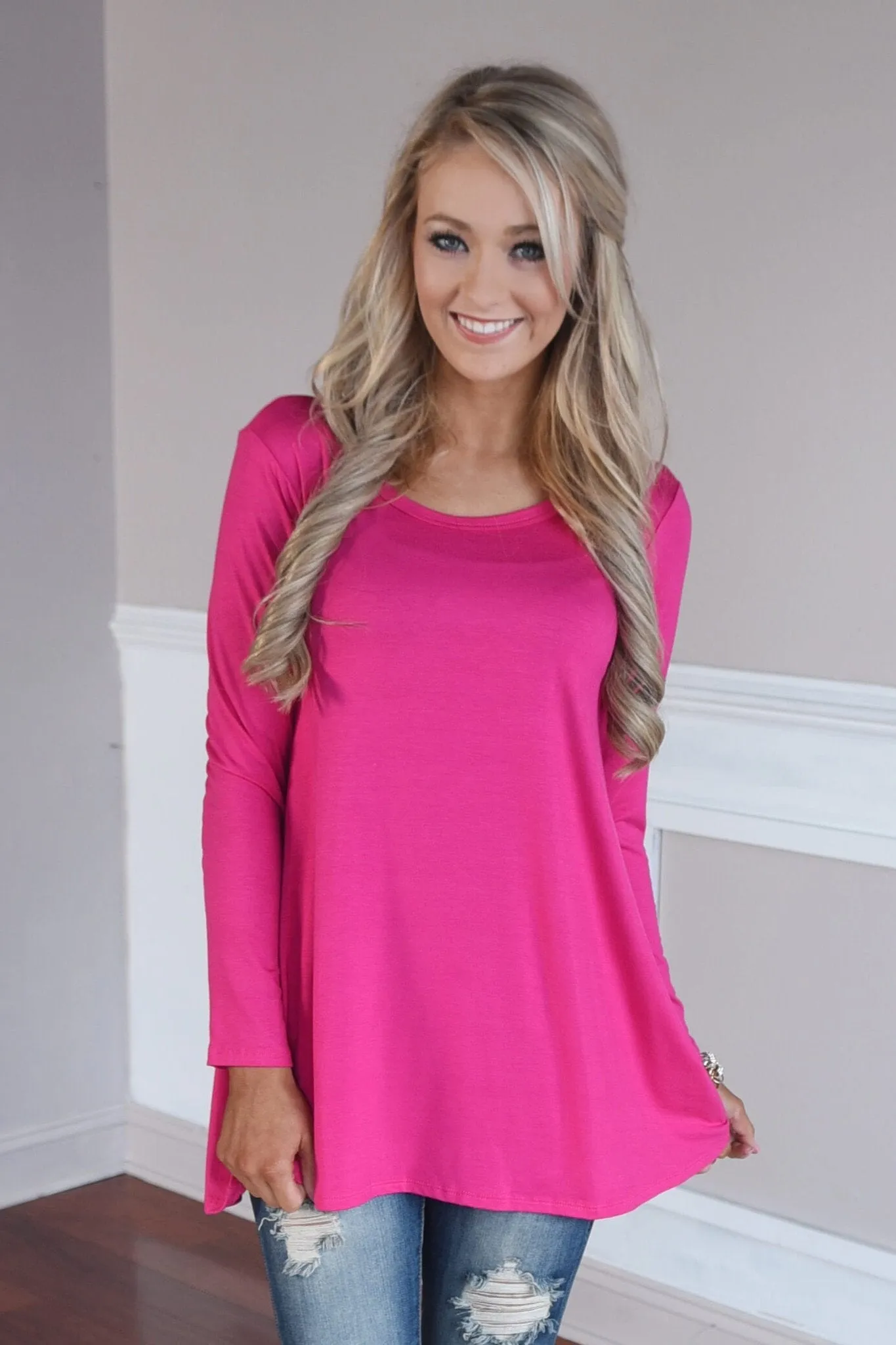 Pink Piko Top