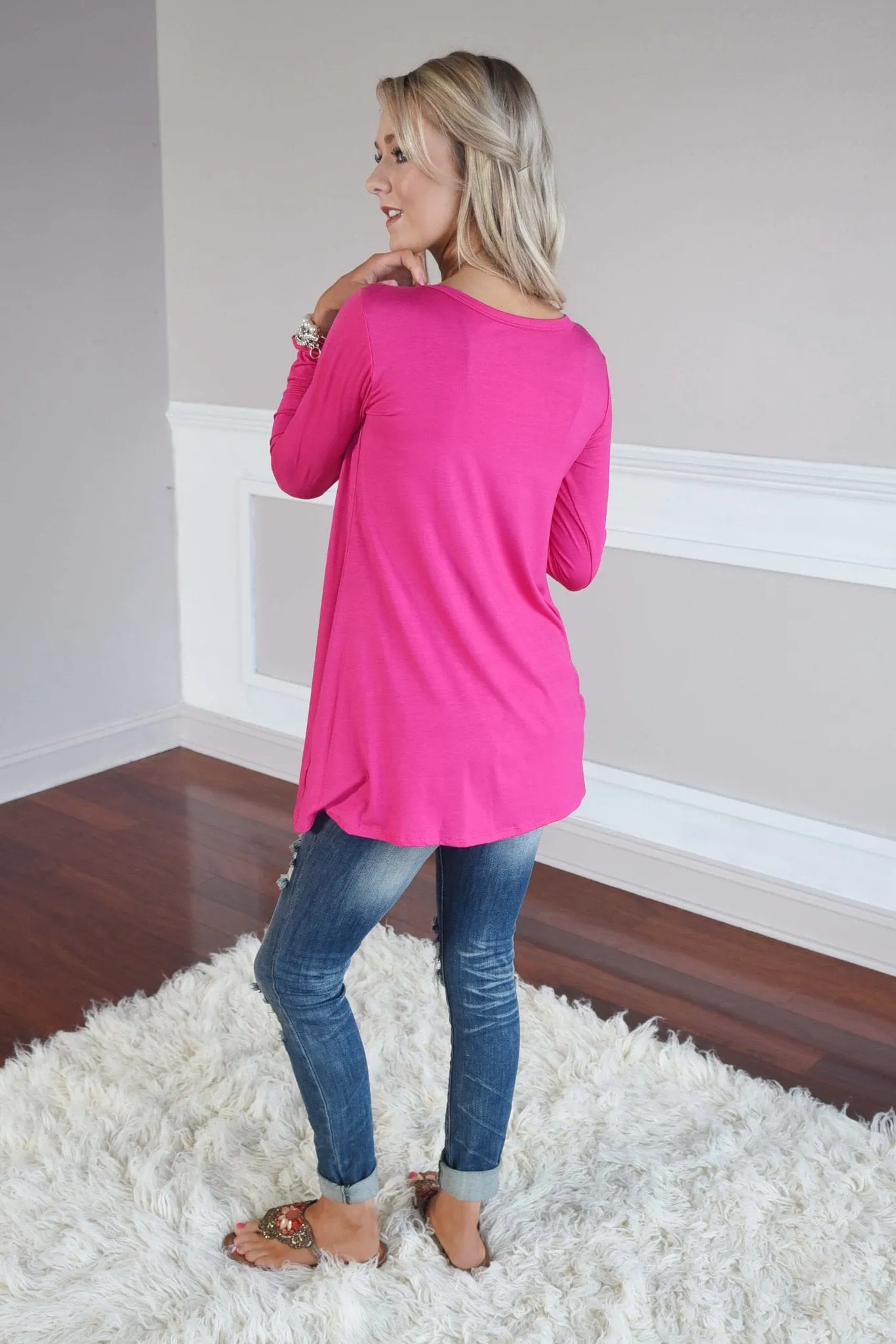 Pink Piko Top