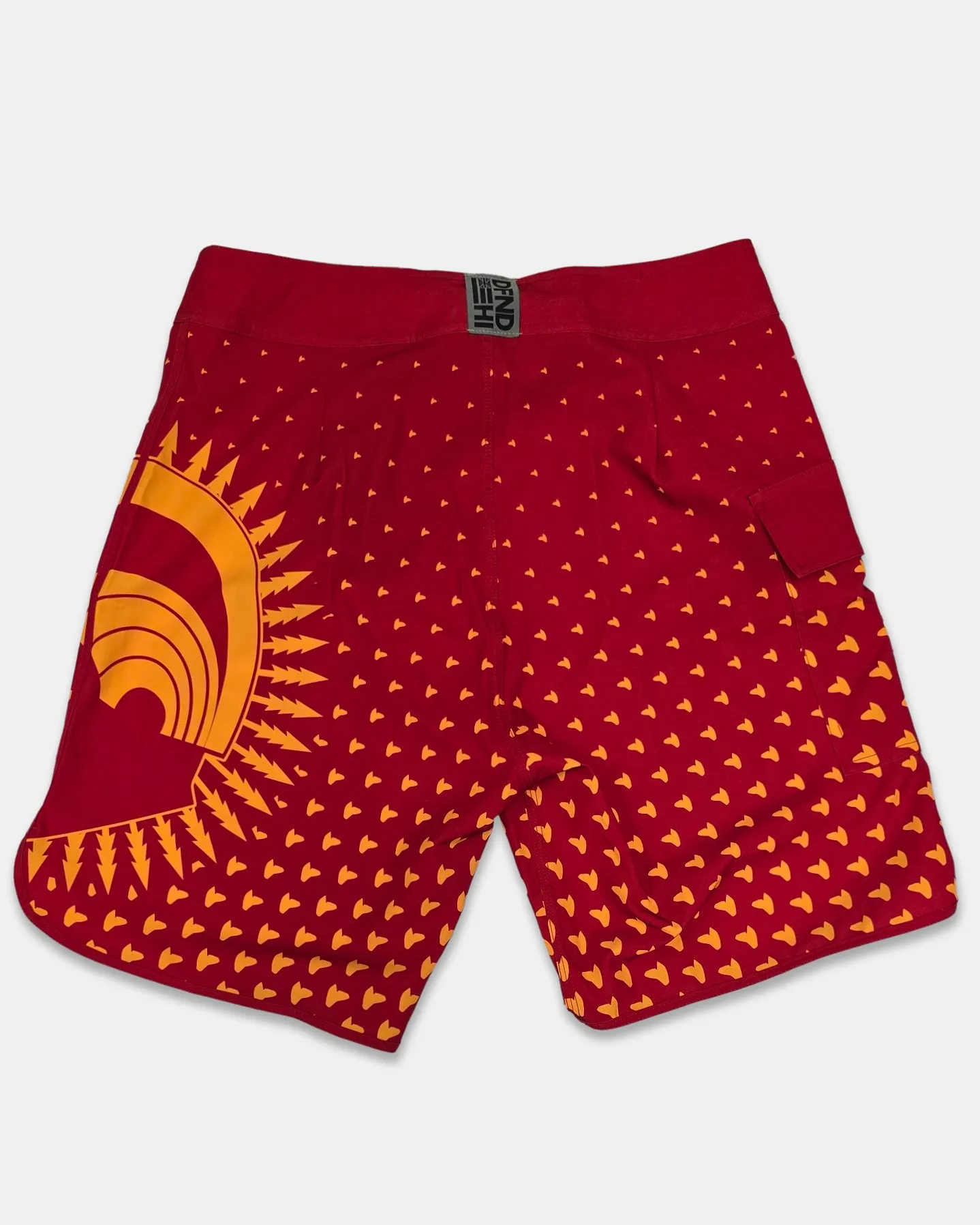 PO'O Red Boardshorts