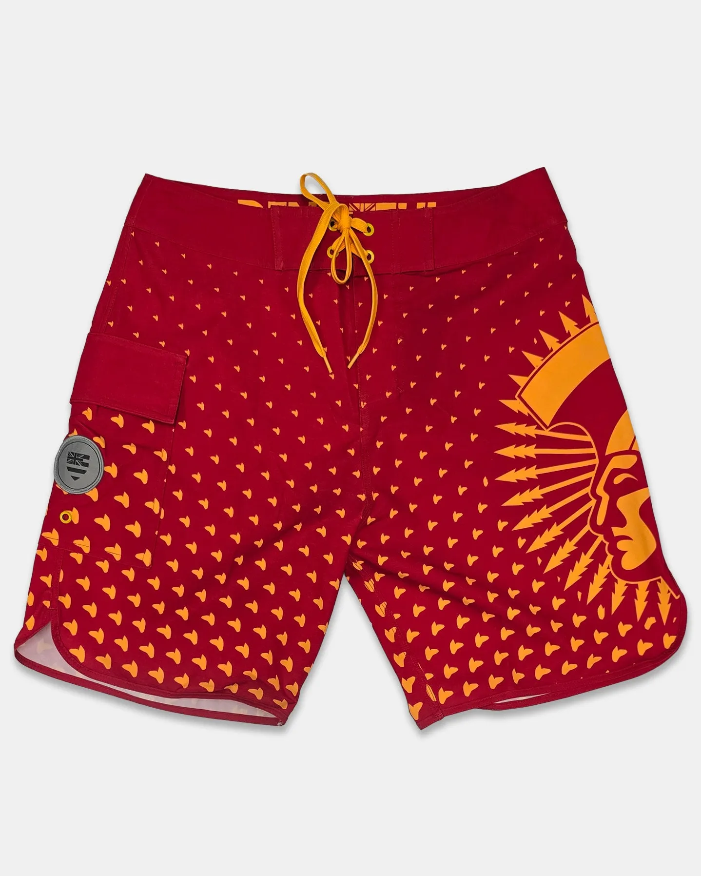 PO'O Red Boardshorts