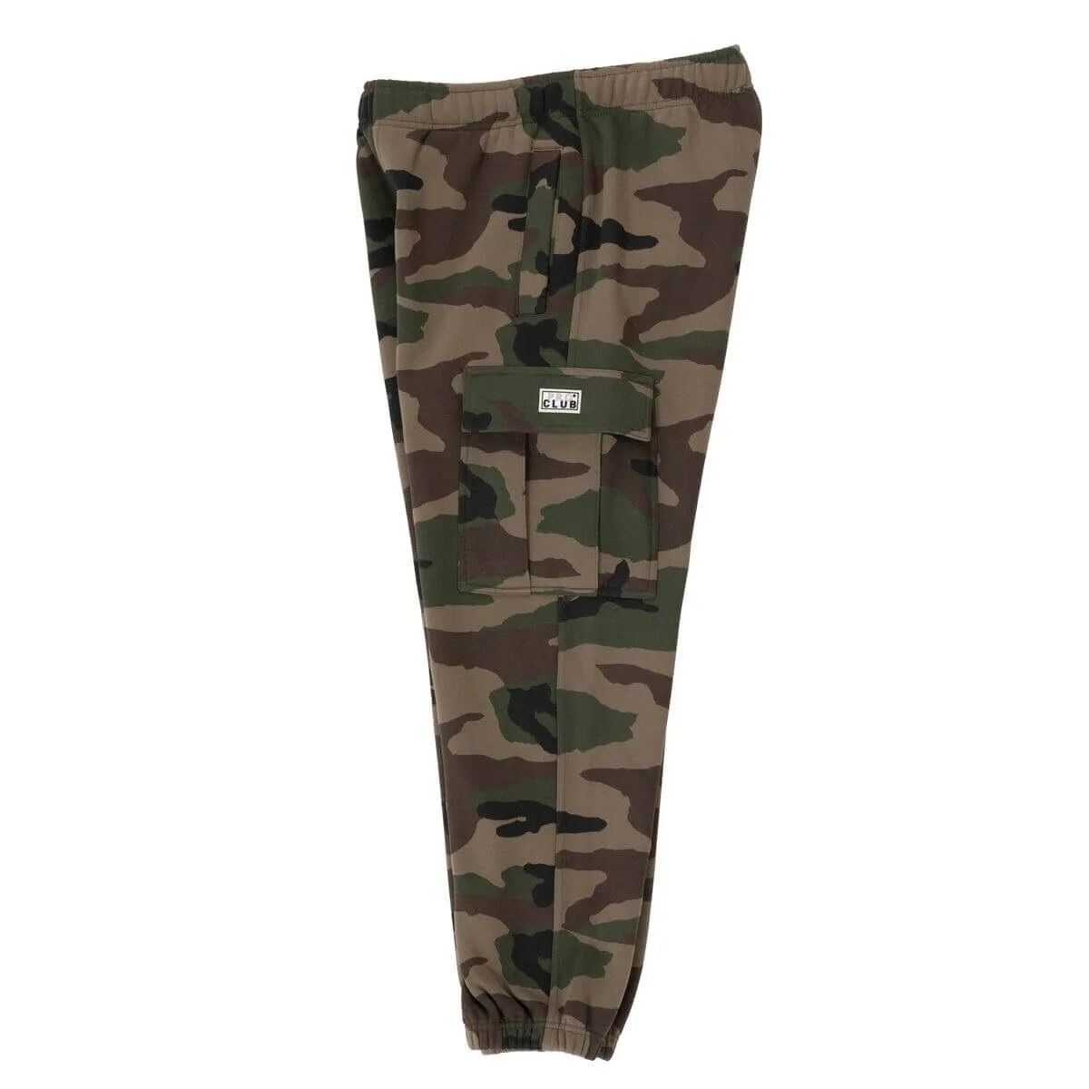Pro Club Tapered Fleece Cargo Pant - Green Camo