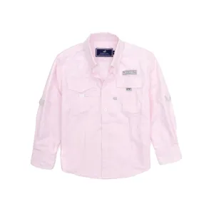 Properly Tied Light Pink Performance Fishing Shirt