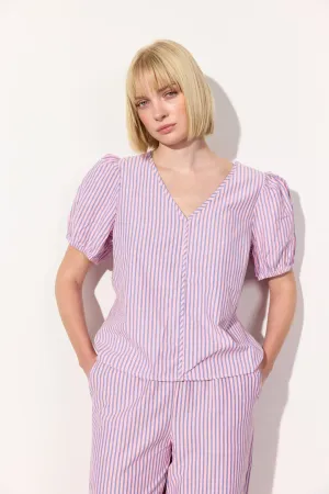 Randi Top - Pink Striped